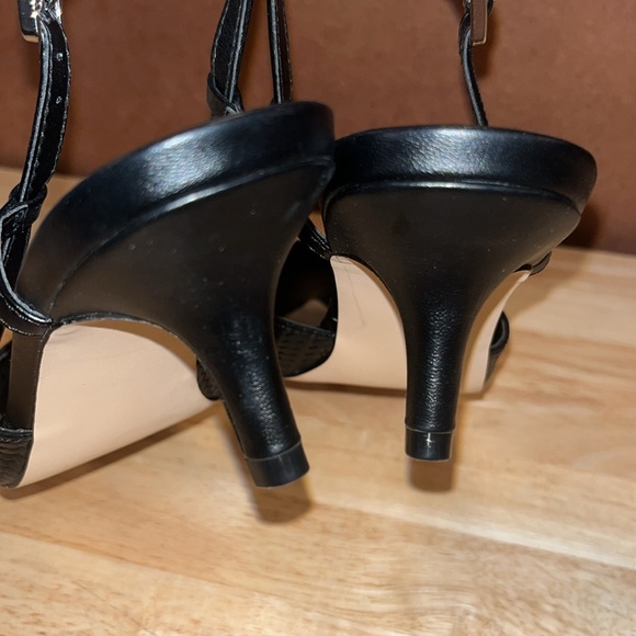 Nordstrom Black Palmer Slingback Heels 7.5 - Picture 10 of 15